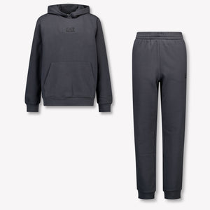 EA7 Kinder Jongens Joggingpak In Antraciet