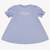 Fendi Baby Mädchen Kleid Hellblau