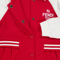 Fendi Bébé Filles Robe Rouge