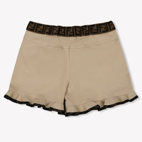 Fendi Bébé Filles Short dans Beige