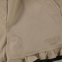 Fendi Bébé Filles Short dans Beige