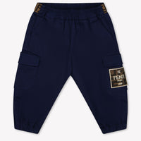 Fendi Baby Jungen Hose Marineblau