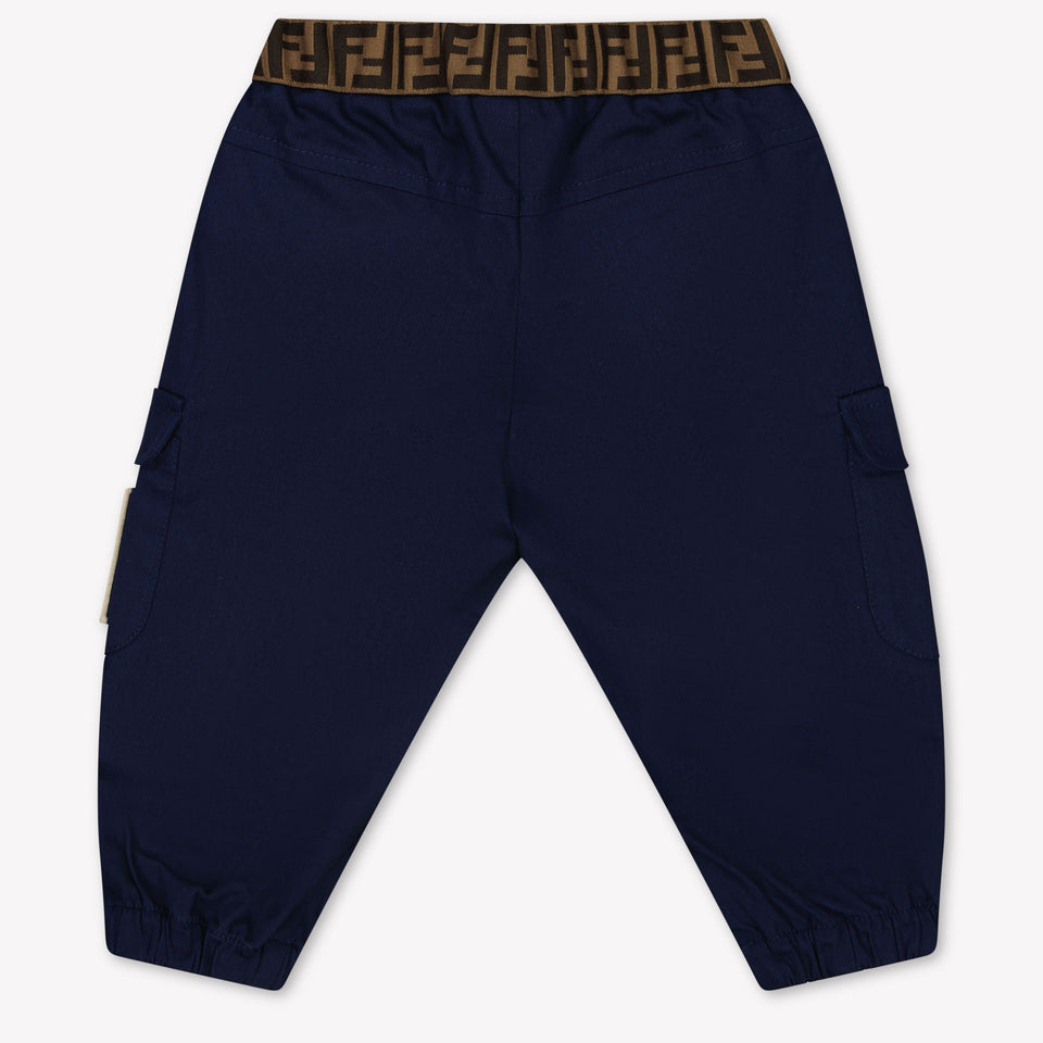 Fendi Bébé Garçons Pantalon Navy