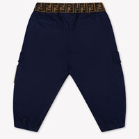 Fendi Baby Jungen Hose Marineblau