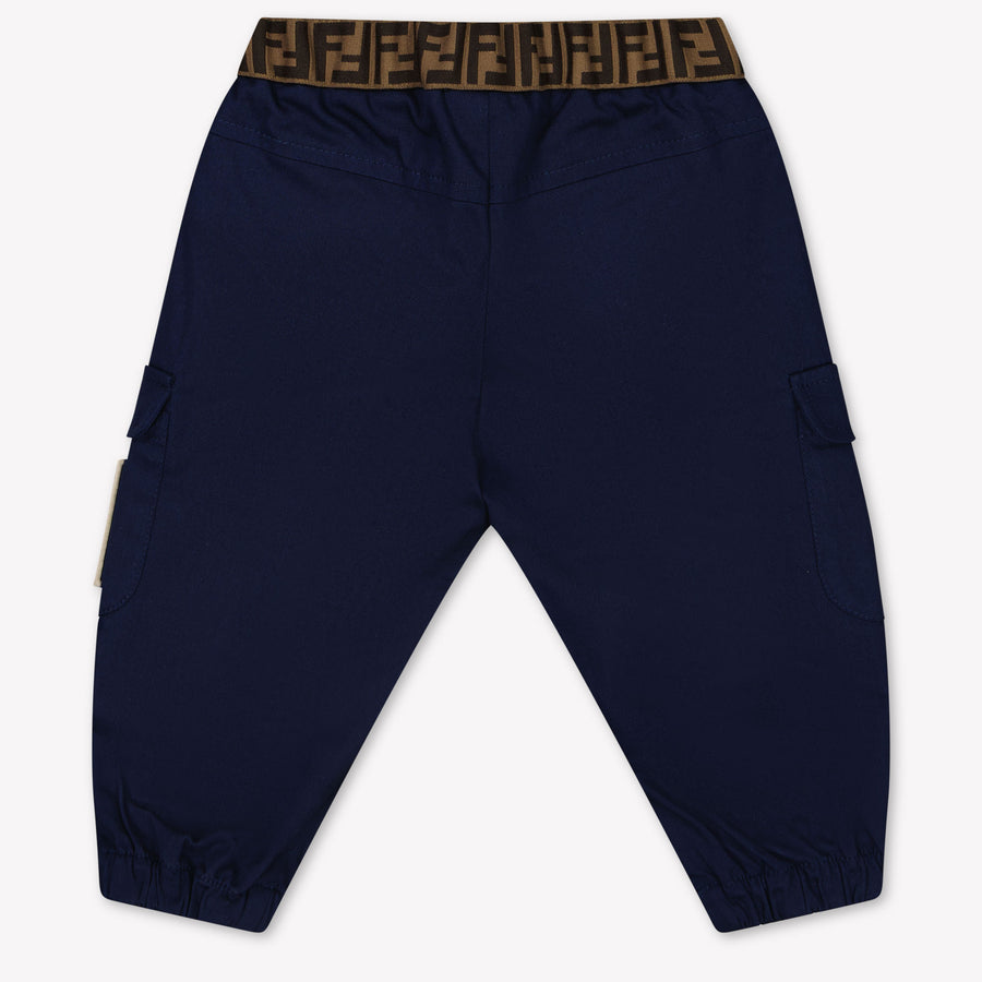 Fendi Baby Jungen Hose Marineblau