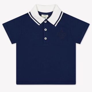 Fendi Bebé Chicos Polo Navy