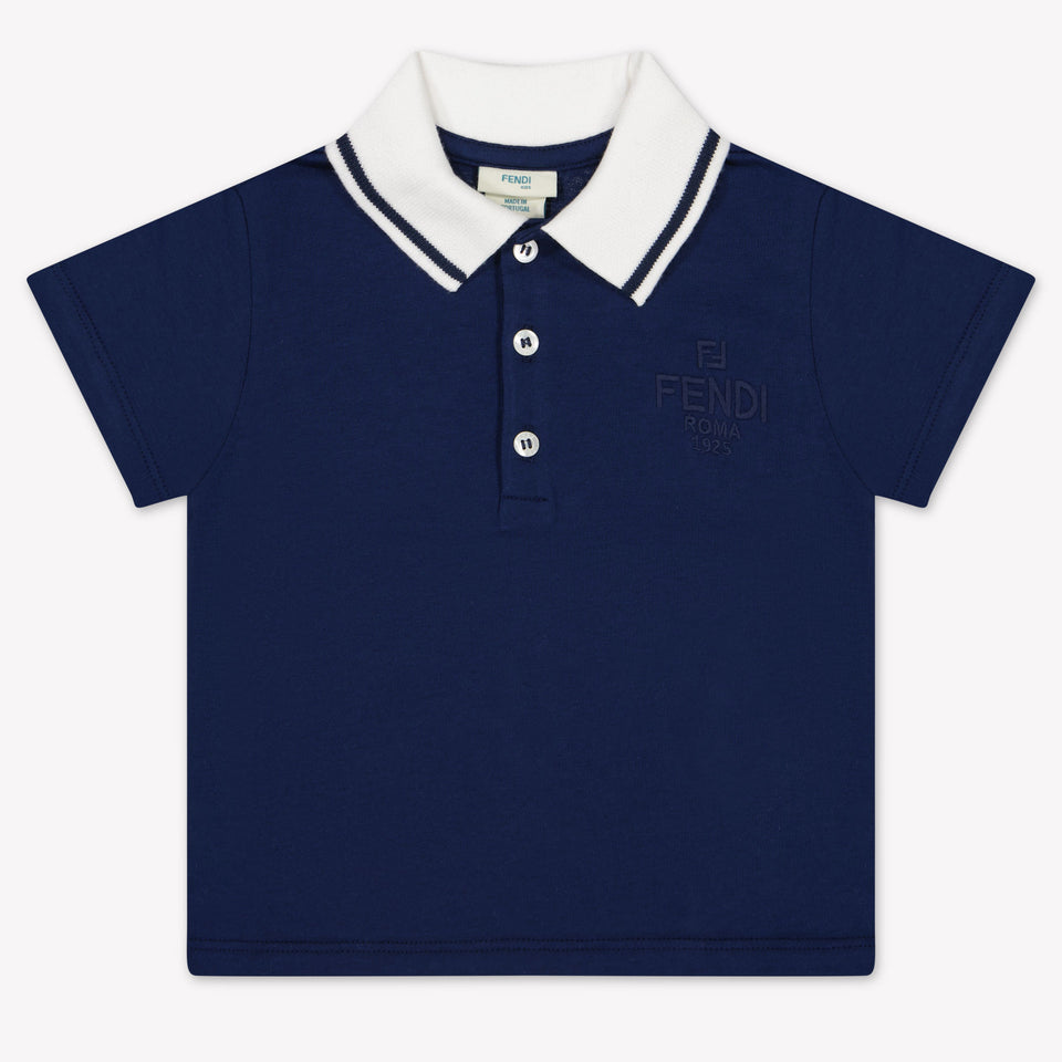 Fendi Bebé Chicos Polo Navy