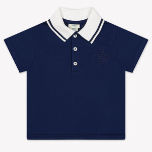 Fendi Bébé Garçons Polo Navy