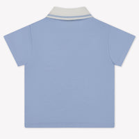 Fendi Baby Jongens Polo In Licht Blauw