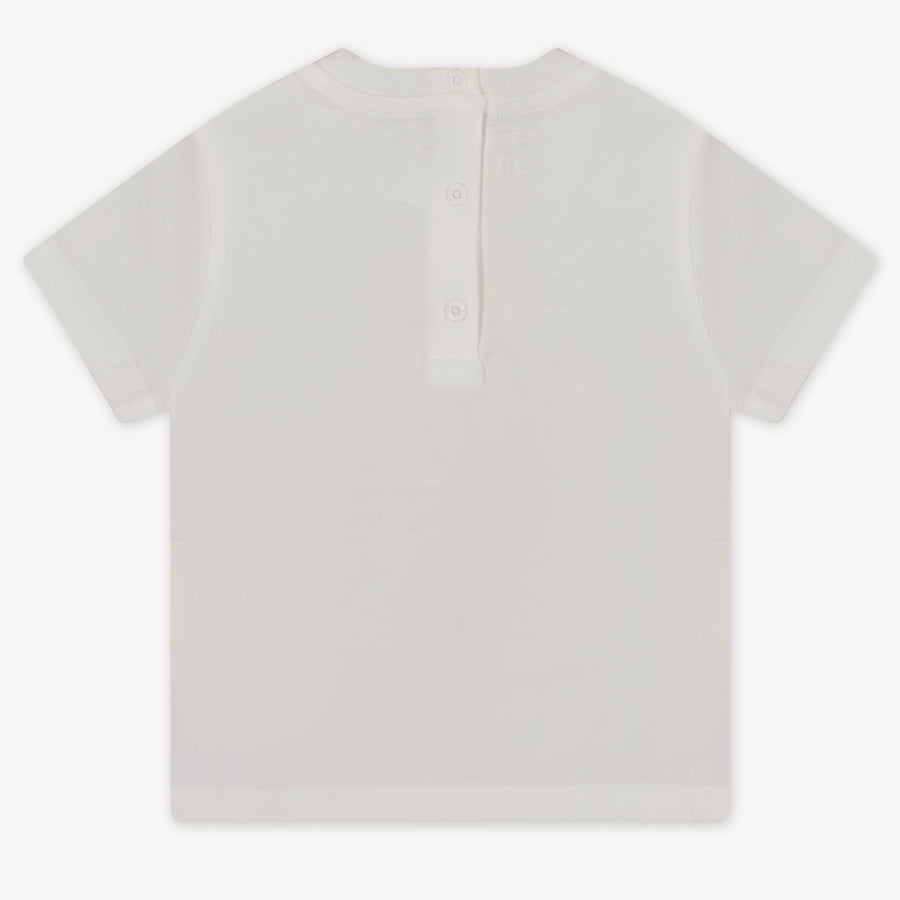 Fendi Bébé Garçons T-shirt Blanc