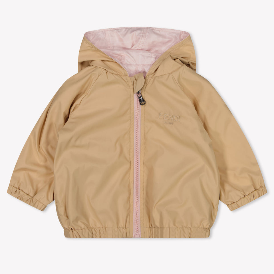 Fendi Baby Unisex zwischen der Jacke Hellrosa