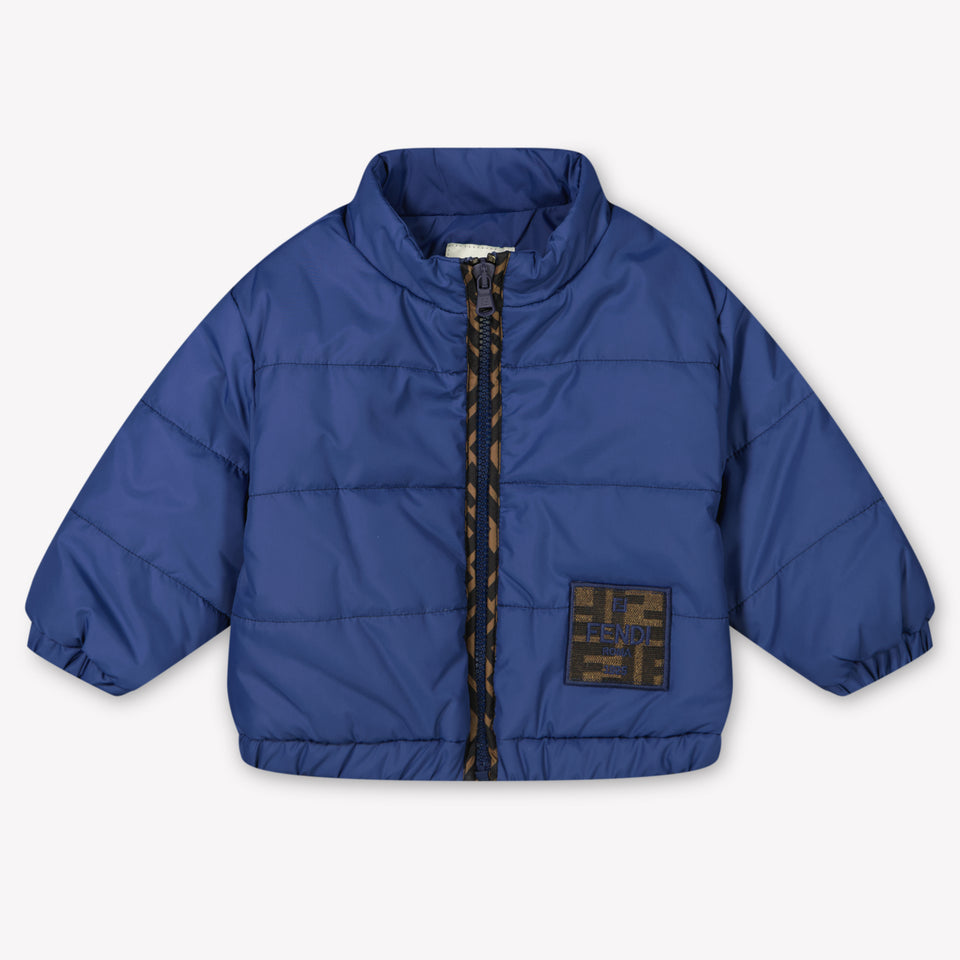 Fendi Bambino Unisex Giacca invernale Navy