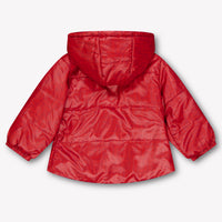 Fendi Baby Unisex Winterjacke Rot