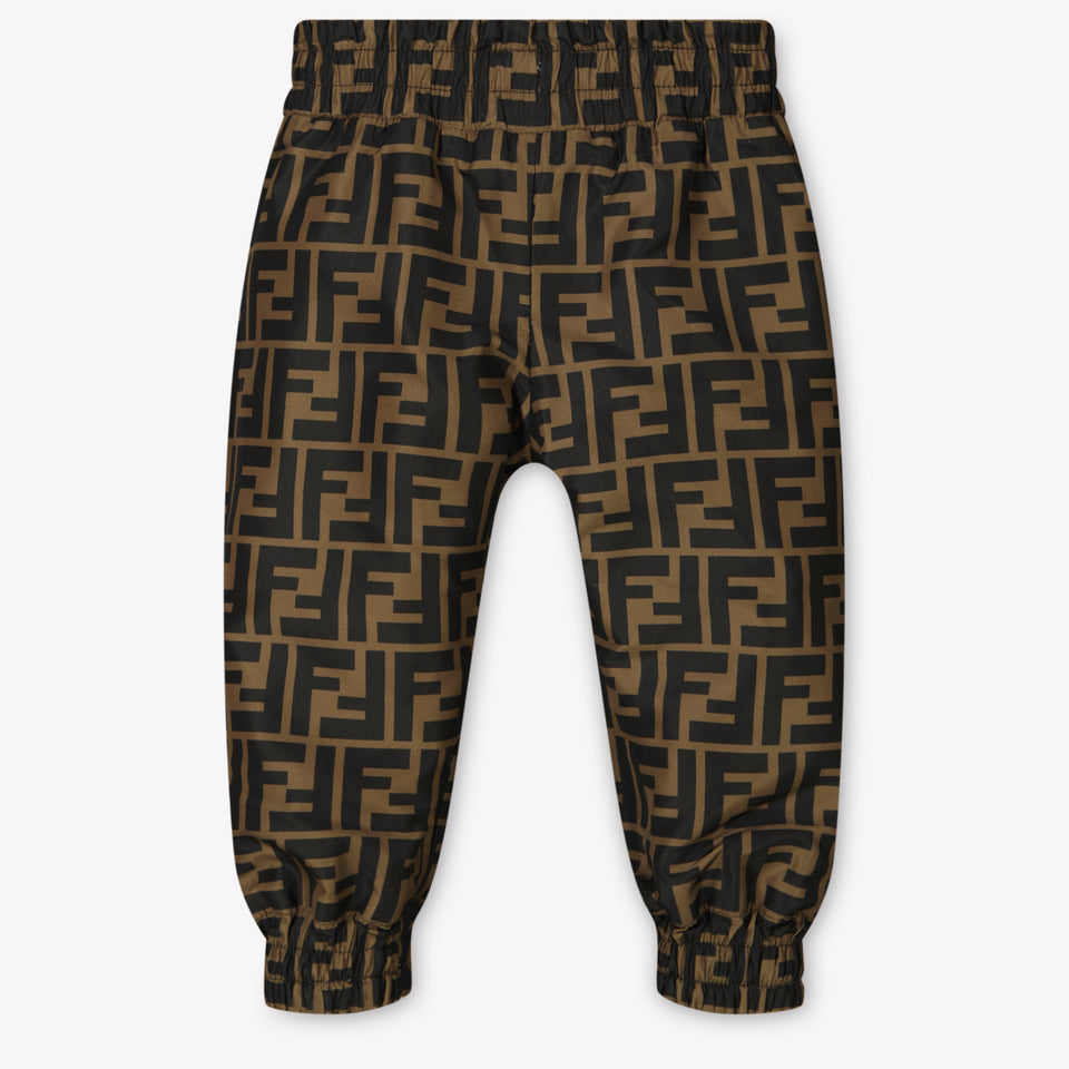 Fendi Bébé Unisexe Pantalon Beige