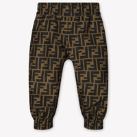 Fendi Baby Unisex Broek In Beige