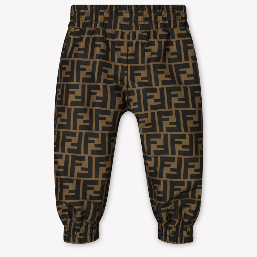 Fendi Baby Unisex Broek In Beige