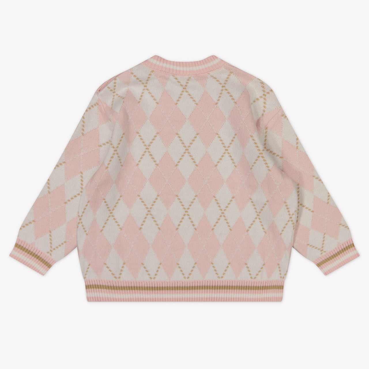 Fendi Bébé Unisexe Pull Rose Léger
