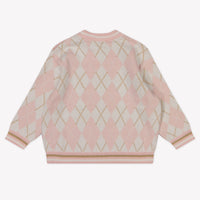 Fendi Bébé Unisexe Pull Rose Léger