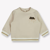 Fendi Bébé Unisexe Pull Beige