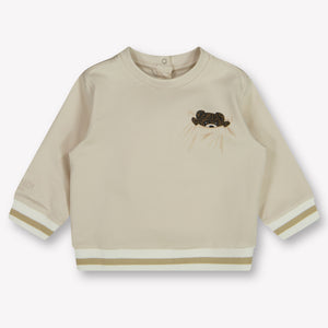Fendi Baby Unisex Trui In Beige