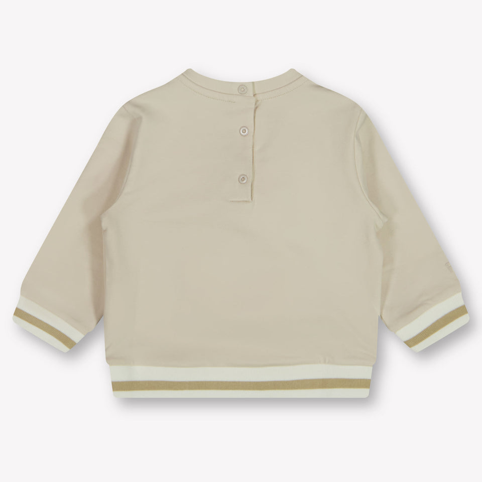 Fendi Bébé Unisexe Pull Beige