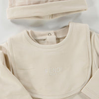 Fendi Baby Unisex Box Anzug Beige
