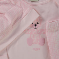 Fendi Bébé Unisexe Boîte en boîte Rose Léger