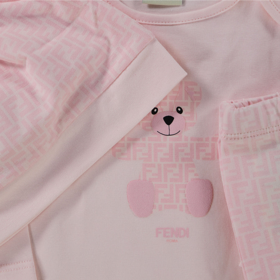 Fendi Bébé Unisexe Boîte en boîte Rose Léger