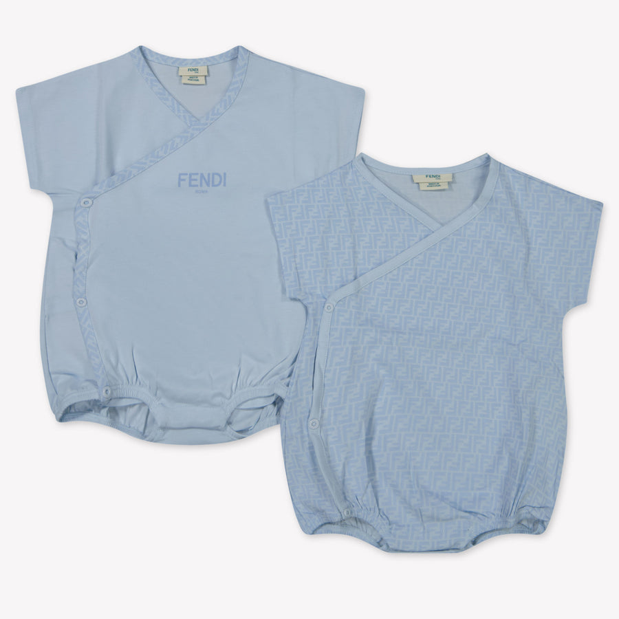 Fendi Bébé Unisexe Boîte en boîte Bleu Clair