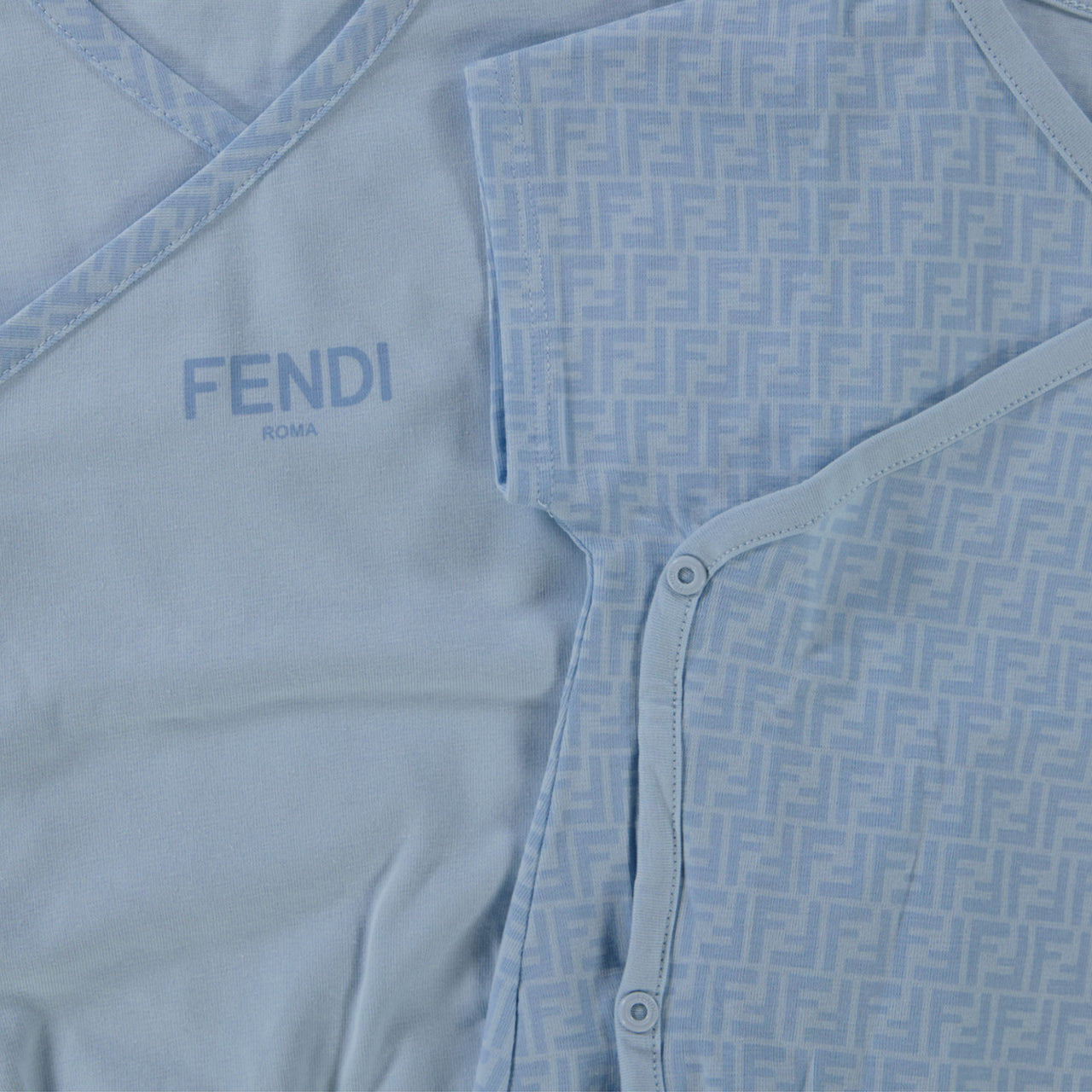 Fendi Bébé Unisexe Boîte en boîte Bleu Clair
