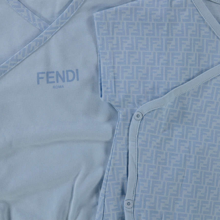 Fendi Bébé Unisexe Boîte en boîte Bleu Clair