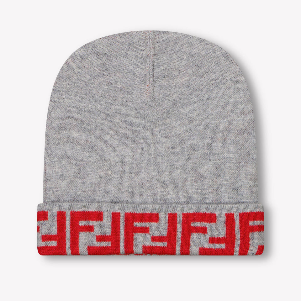 Fendi Bebé Unisex Sombrero Gris