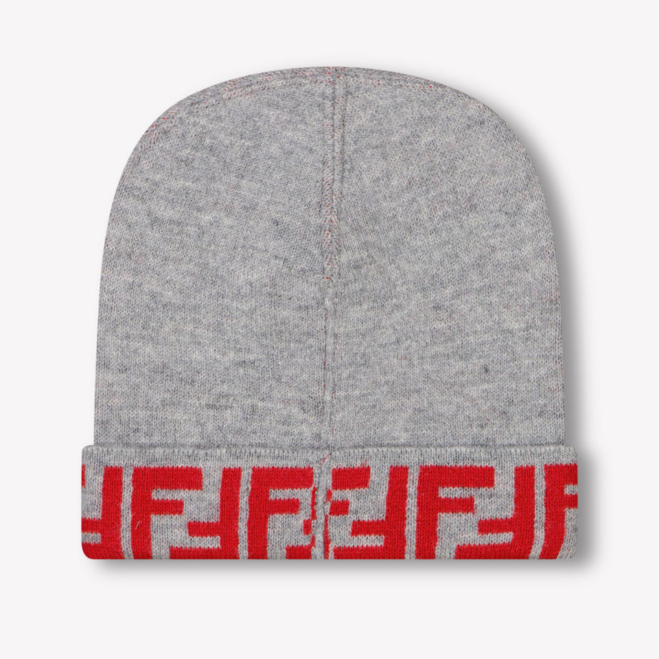 Fendi Bebé Unisex Sombrero Gris
