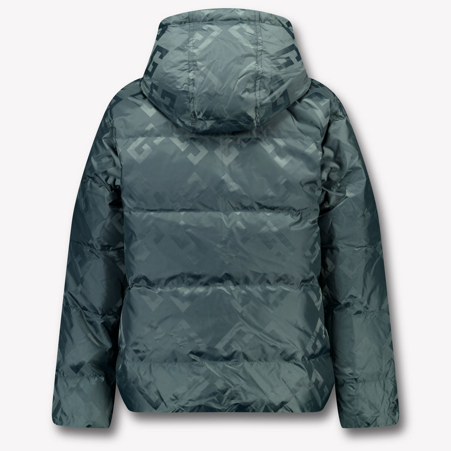 Givenchy Enfant Garçons Veste d'hiver Vert Foncé