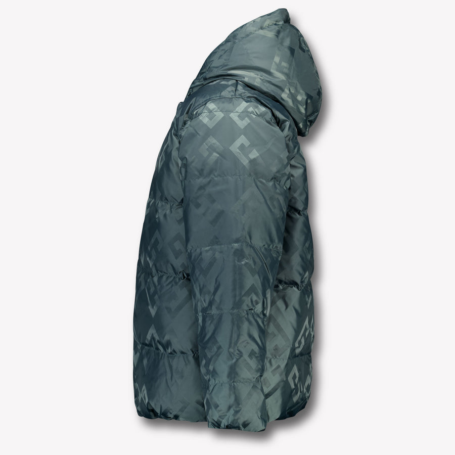 Givenchy Enfant Garçons Veste d'hiver Vert Foncé