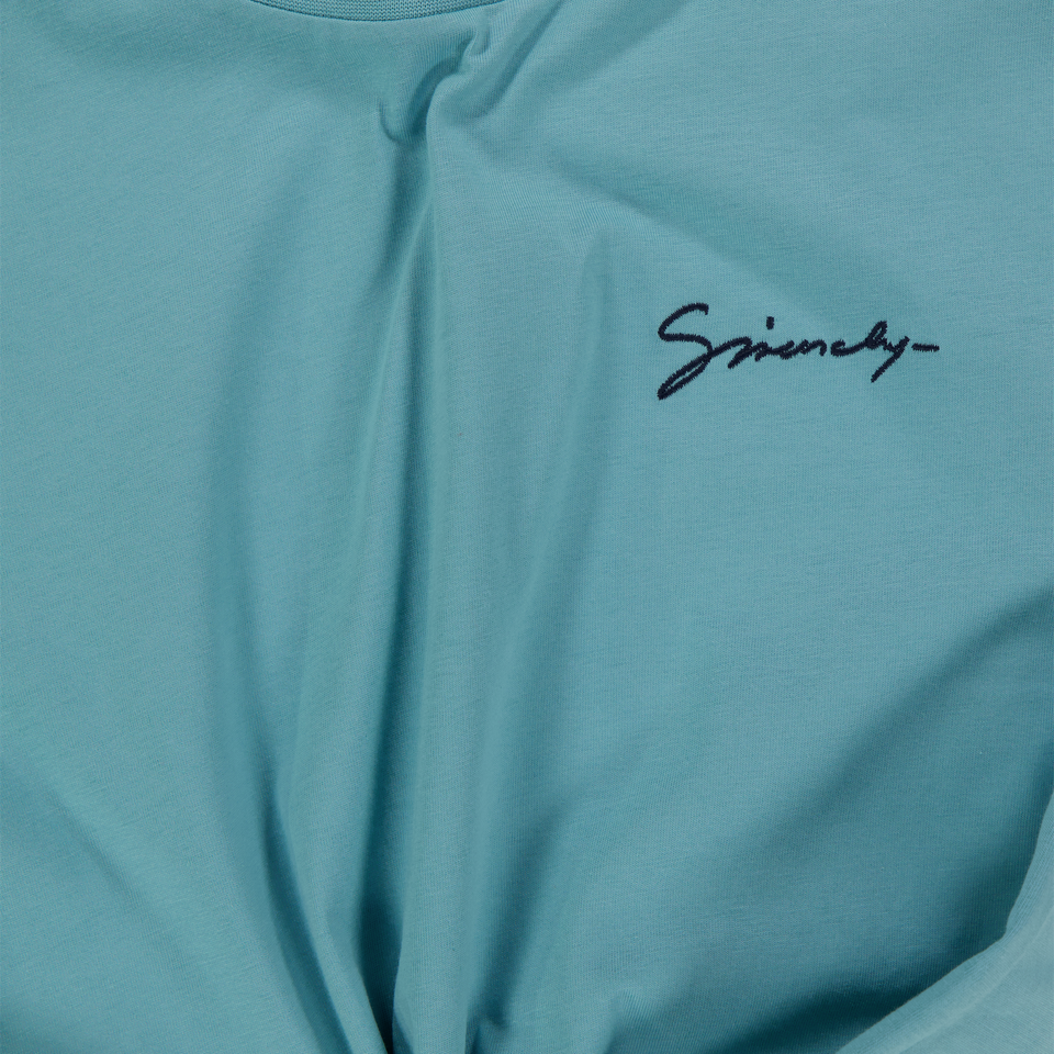 Givenchy Niño Chicos Camiseta en Azul Claro