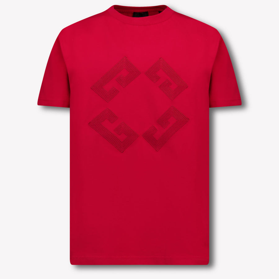 Givenchy Enfant Garçons T-shirt Rouge