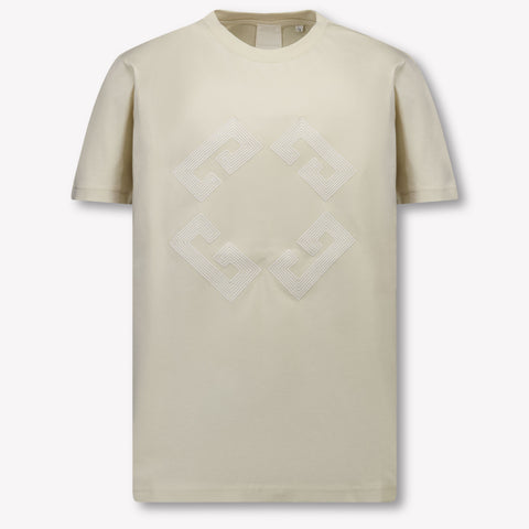 Givenchy Enfant Garçons T-shirt Beige