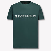 Givenchy Kinder Jungen T-Shirt Dunkelgrün