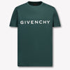 Givenchy Kinder Jongens T-Shirt In Donker Groen