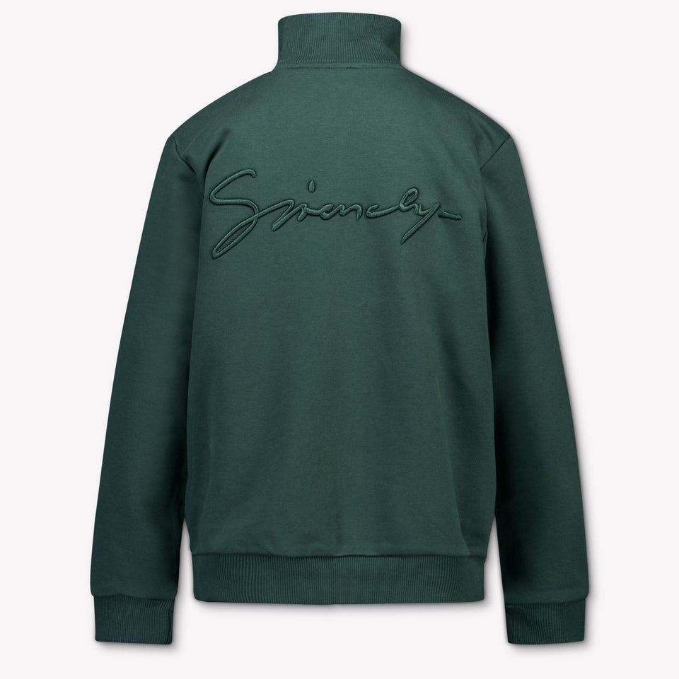 Givenchy Enfant Garçons Gilet Vert Foncé