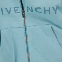 Givenchy Enfant Garçons Gilet Bleu Clair