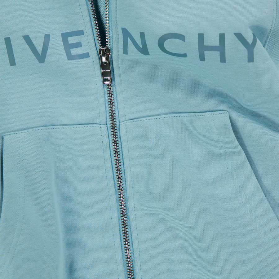 Givenchy Enfant Garçons Gilet Bleu Clair
