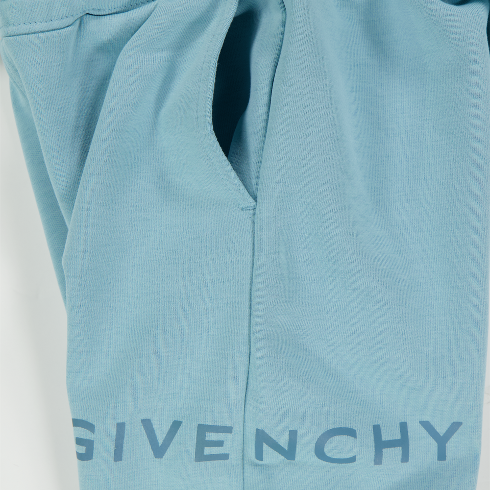 Givenchy Enfant Garçons Pantalon Bleu Clair