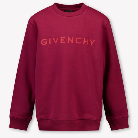 Givenchy Ragazzo Ragazzi Maglione in Bordeaux