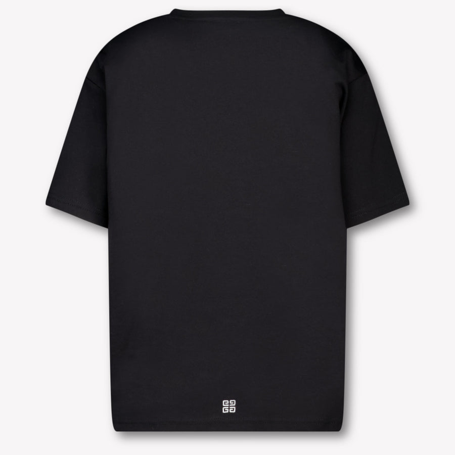 Givenchy Kinder Jongens T-Shirt In Zwart