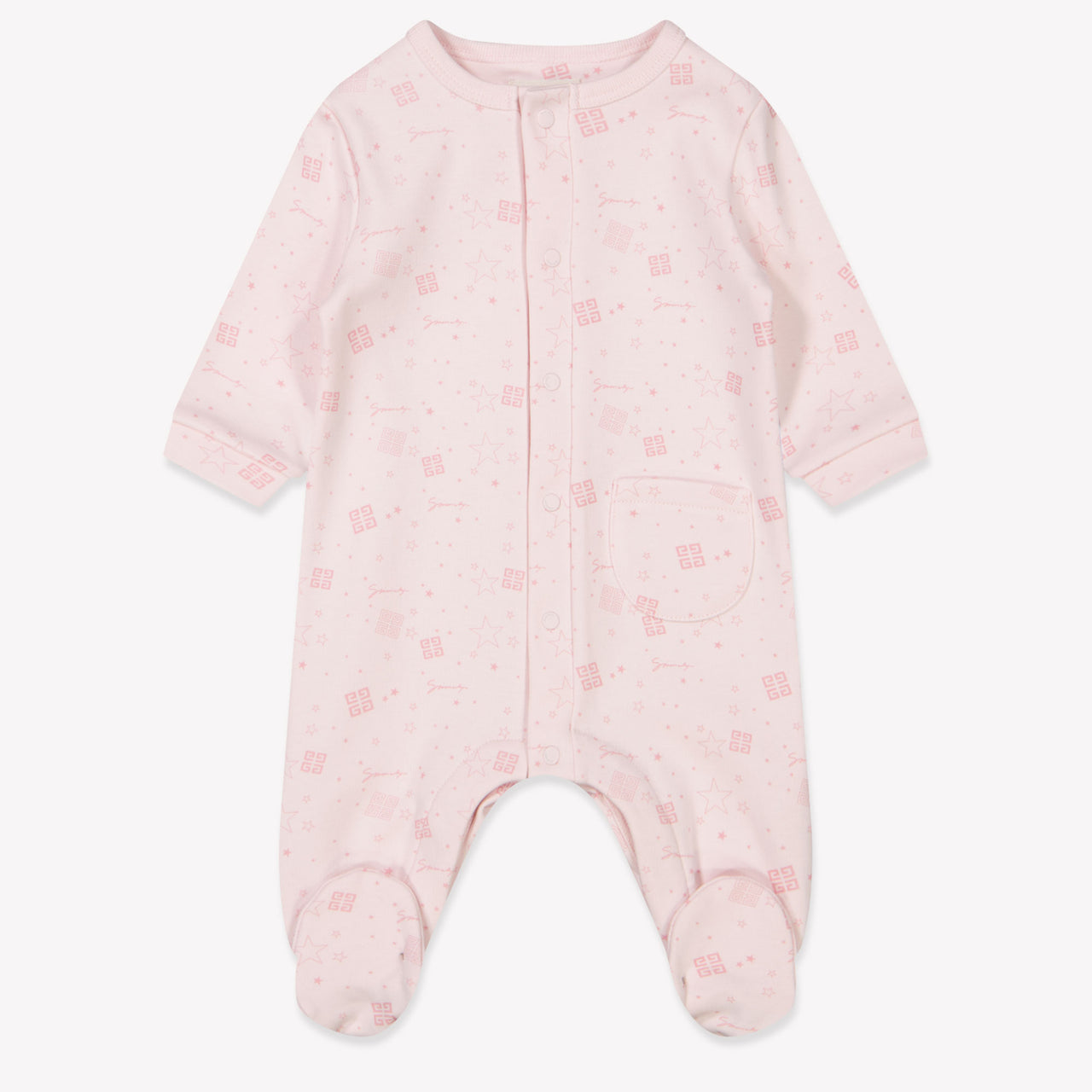 Givenchy Baby Unisex Box Anzug Hellrosa