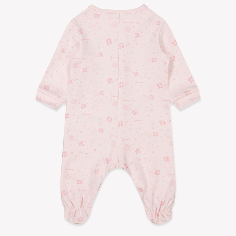 Givenchy Baby Unisex Box Anzug Hellrosa