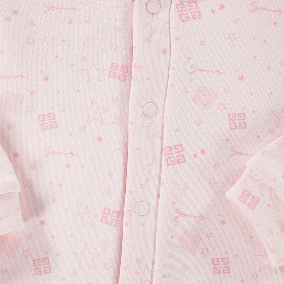 Givenchy Bambino Unisex Tuta in scatola Rosa Chiaro