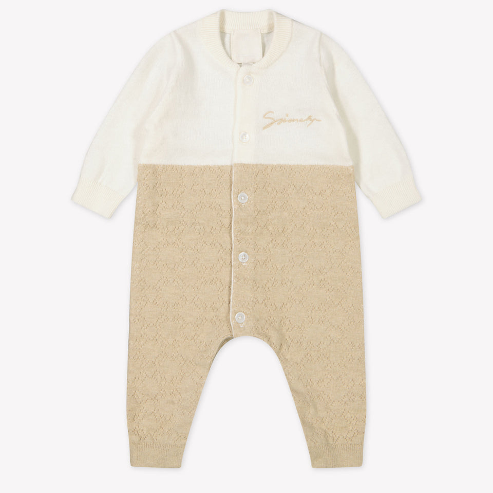 Givenchy Bambino Unisex Tuta in scatola Beige